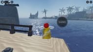 Casting a line into the sea (Image via Roblox)